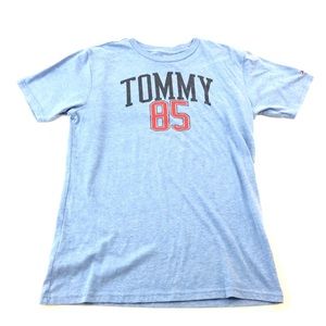 Tommy Hilfiger YouthSize XL Blue 85 Logo T-SHIRT